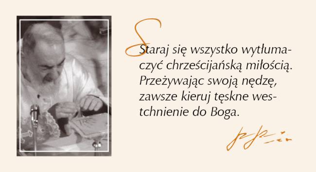 Ojciec Pio - cytat